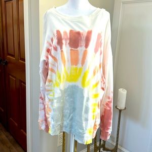 Wildfox Tie Die Sweatshirt Large